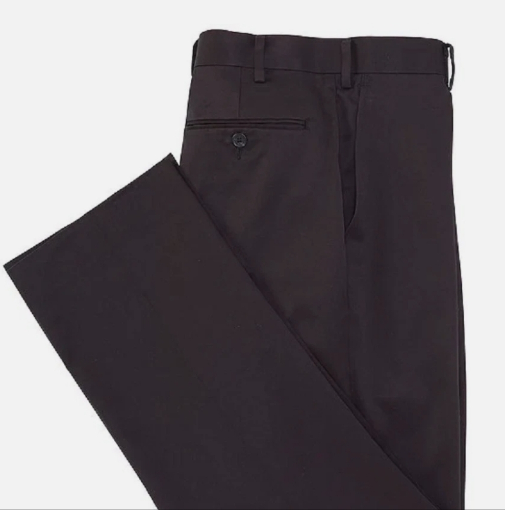 Hart Schaffner Marx Elegant Dark Gray Dress Pants